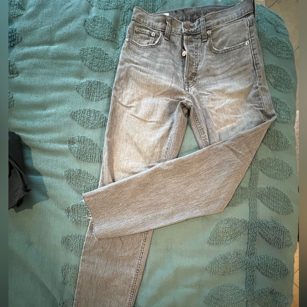 Gap high rise cheeky straight jeans